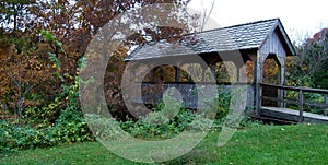 Covered Bridge at Marshall photo