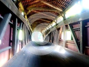 Inside of bridge photo