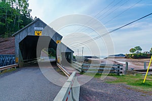 Covered bridge in St. Martins