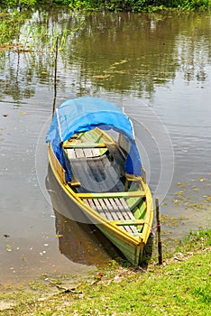 Covered Canoe Vertical
