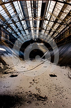 Covered Coal Bin - Champion Paper Mill - Hamilton, Ohio