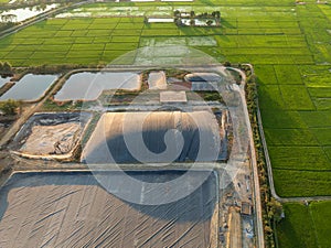 Covered lagoon digester for biogas production from poultry farm