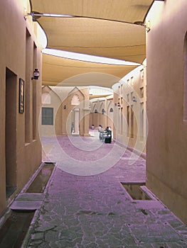 Covered Laneway in Cultural City, Doha