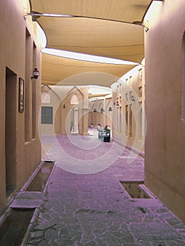 Covered Laneway in Cultural City, Doha photo