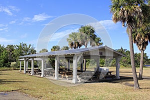 Covered Picnic Tables