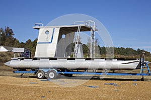 Pontoon Boat Covered