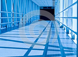 Covered Skywalk Tunnel