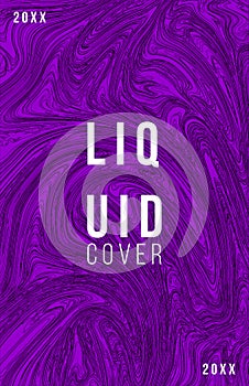 Covers design with abstract fluid shapes. Liquid color backgrounds collection. Templates for brochures, posters, banners and cards