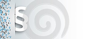 Covert White Paragraph Small Paragraphs Side Header