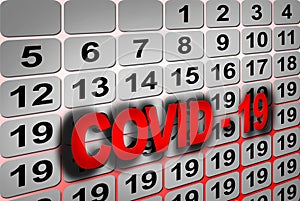 Covid 19 calendar