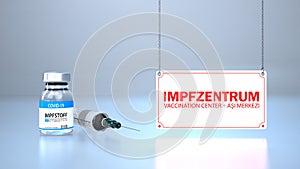 Covid-19 Coronavirus Impfstoff Impfzentrum