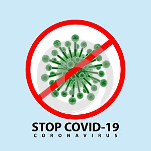 Covid-19 coronavirus sign cocncept