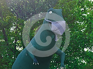 Covid-19 Dinosaur Mask