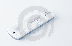 COVID-19 home AG negative rapid test