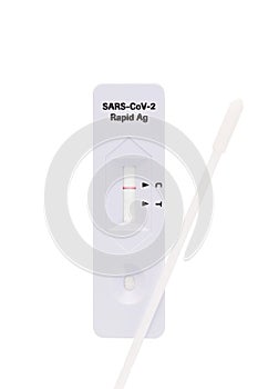 Covid 19 nasal swap Ag test