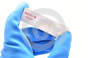 COVID-19 negative by antigen rapid test