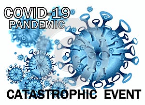 Covid-19 pandemic catastrophic event