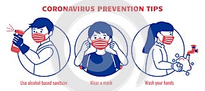 COVID-19 precaution tips