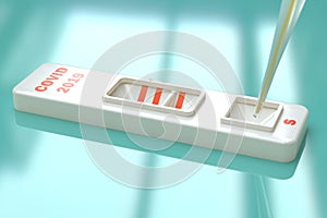 COVID 19 SARS virus quick test