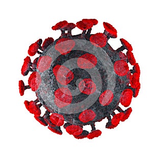 COVID-19 virus microworld