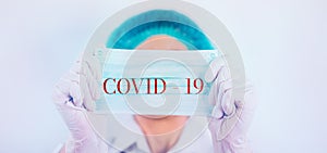 Covid-19 concept image. Epidemics outbreak