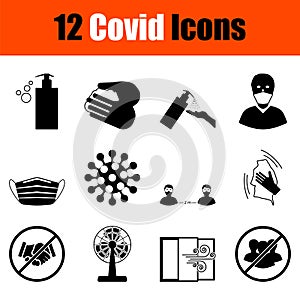 Covid Icon Set