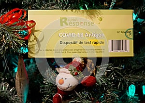 Covid quick tests kit in time for Christmas