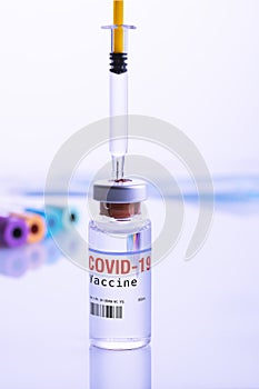 Covid-19 Vaccine concept photo