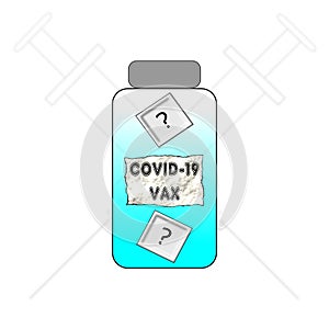 Covid -19 Vax Bottle