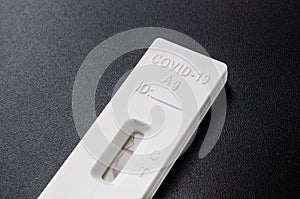 COVID-19 virus antigen test-negative result