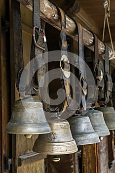 Cow bells in Switzerland