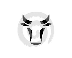 Cow and bull head icon