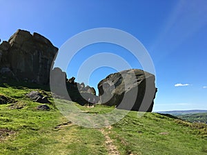 Ilkley Moor, Yorkshire, United Kingdom photo