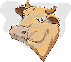 Cow cartoon