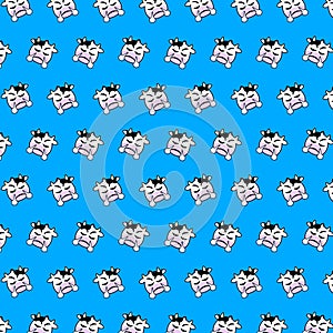 Cow - emoji pattern 54