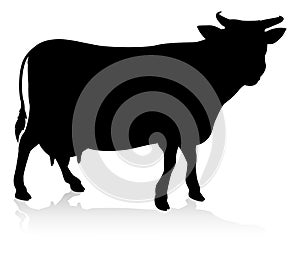 Cow Farm Animal Silhouette