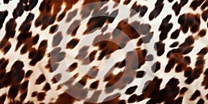 Cow fur texture background