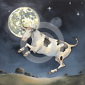 And the cow jumped over the moon