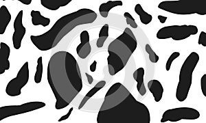 Cow Print animal skin texture,dalmatian pattern