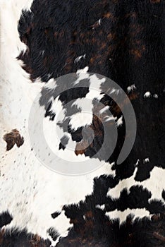 Cow skin Pattern texture black white