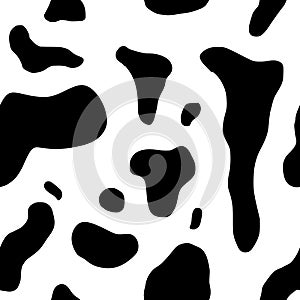 Cow skin seamless pattern