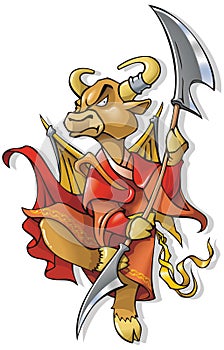 Cow, symbol of the year