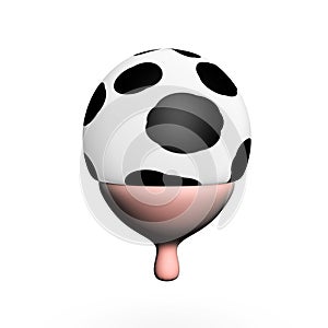 Cow texture milk box