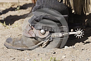 Cowboy Boot & Spur photo