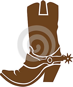Cowboy boots vector photo