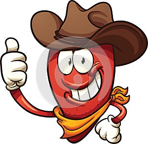 Cowboy chili pepper