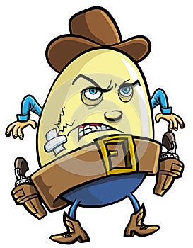 Cowboy egg