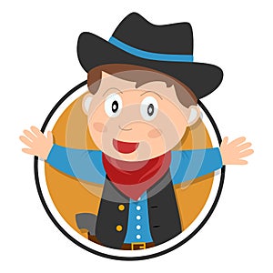 Cowboy Kid Logo