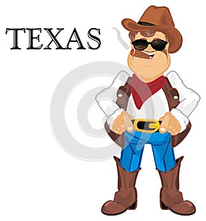 Cowboy live in Texas