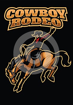 Cowboy rodeo